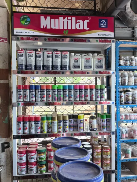 Multilac paint display