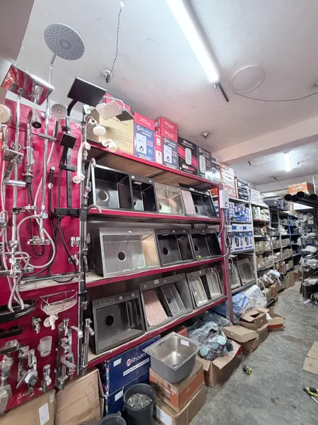 Sanitary fittings display